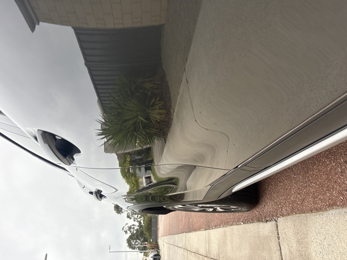 Exterior paint detail