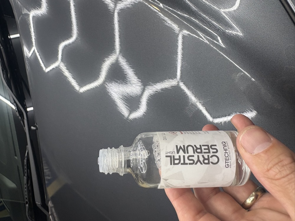 Ceramic coating application